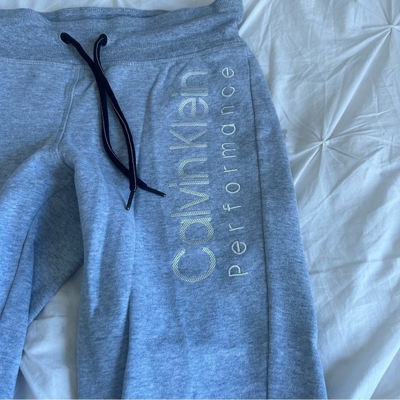 Calvin Klein Gray Track Pants - Picture 3 of 6